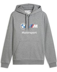 PUMA - Bmw M Motorsport Essentials Hoodie - Lyst