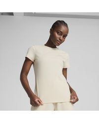 PUMA - T-shirt Côtelé Ess Elevated - Lyst