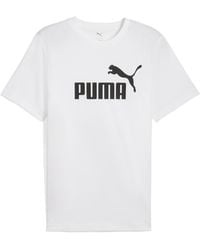 PUMA - Essentials Logo T-shirt - Lyst