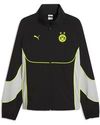 PUMA - Borussia Dortmund Tech-X Full-Zip Track Jacket - Lyst