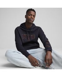 PUMA - Essentials Logo Lab Hoodie - Lyst