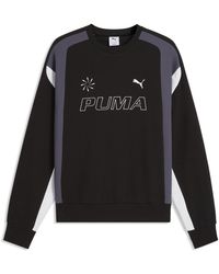 PUMA - Future..Archive Relaxed Moto Crew Sweatshirt - Lyst