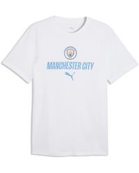 PUMA - Manchester City Ftblculture T-Shirt - Lyst