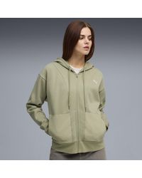 PUMA - Her Relaxed Kapuzenjacke Damen, Kleidung, Lux Army - Lyst