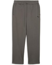 PUMA - Essentials Heavy Fleece Relaxed Sweatpants - Lyst