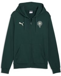 PUMA - Chaqueta De Chándal Marruecos Ftblculture Con Capucha Para Hombre, Accesoiros, Verde - Lyst