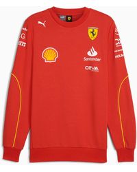 PUMA - Scuderia Ferrari 2024 Replica Collection Team Sweatshirt - Lyst
