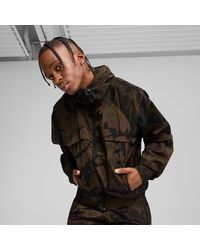 PUMA - Mostroverse Clrt Uniseks Ripstopjack Met All-Over-Print Voor - Lyst