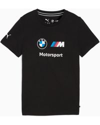 PUMA - Bmw M Motorsport Essentials Logo T-shirt 128 Black - Lyst