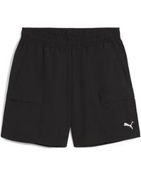 PUMA - Wardrobe Essentials Relaxed 6" Cargo Shorts - Lyst