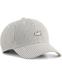 PUMA - Gorra De Béisbol Essentials Con Logo N.º 1, Accesoiros, Negro - Lyst