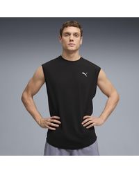 PUMA - Camiseta Sin Mangas Run Coolcell Para Hombre, Ropa, Negro - Lyst