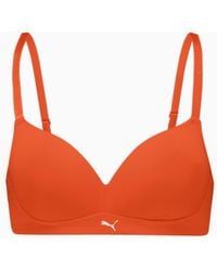 PUMA - Soft Padded Bra - Lyst