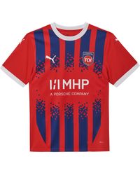 PUMA - Camiseta Fc Heidenheim 1.ª Equipación 24/25 Juvenil, Rojo/Azul - Lyst