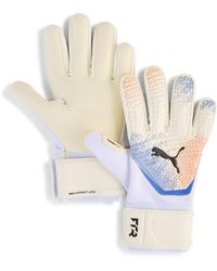 PUMA - Guantes De Portero De Fútbol Future Match Nc, Accesoiros, Blanco/Glowing Rojo/Ultra Azul - Lyst