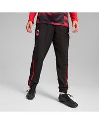 PUMA - Ac Milan Pre-match Woven Pants - Lyst