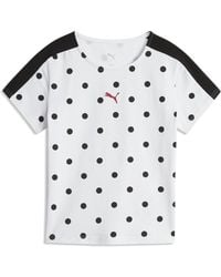 PUMA - T7 Polka Dots Slim T-Shirt - Lyst