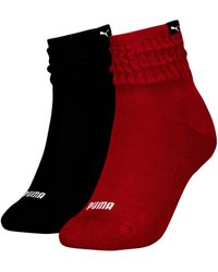 PUMA - Classic Short Slouch Socks 2 Pack, Combo - Lyst