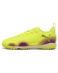 PUMA - Botas De Fútbol Future 8 Play Tt Mid Juveniles, Calzado, Amarillo Alert/Negro/Sun Struck - Lyst