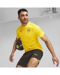 PUMA - Borussia Dortmund Football Training Jersey - Lyst