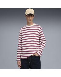 PUMA - Mmq Langarm-Top Herren, Kleidung, Berry - Lyst