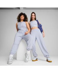 PUMA - Wardrobe Essentials Relaxed Sweatpants - Lyst