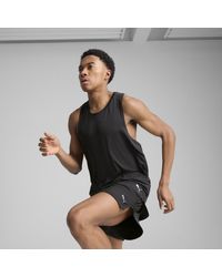 PUMA - Graphic Mesh Hardloopsinglet - Lyst