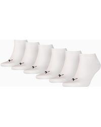 PUMA - 6 Pack Trainer Socks White 6-8 - Lyst