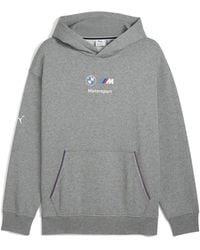 PUMA - Bmw M Motorsport Essentials Fleece Hoodie Für Herren, Accessoires - Lyst