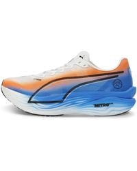 PUMA - Deviate Nitro Elite 3 Ekiden Hardloopschoenen Voor Zwart/Wit, Maat 35,5 - Lyst
