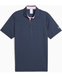 PUMA - X Arnold Palmer Micro Umbrellas Golf Polo Shirt Dark - Lyst