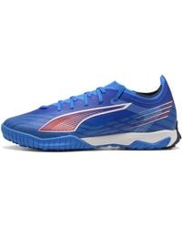 PUMA - Ultra 6 Pro Cage Tt Voetbalschoenen Uniseks, Blauw/Rood/Wit, Maat - Lyst