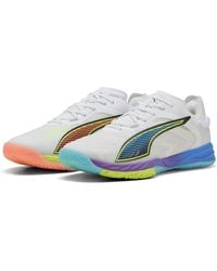 PUMA - Zapatillas De Balonmano Accelerate Nitro Sqd 4 Game On Calzado, Blanco - Lyst