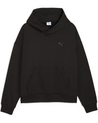 PUMA - Wardrobe Essentials Fleece Hoodie - Lyst