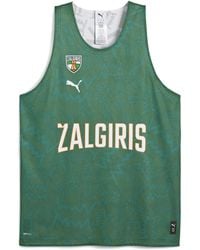PUMA - Bc Zalgiris Kaunas Omkeerbaar Basketbalshirt Voor Maat - Lyst