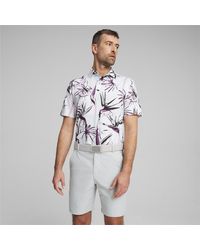 PUMA - Mattr Birds Of Paradise Golf Polo Shirt - Lyst