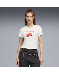 PUMA - Graphic Cherry T-Shirt - Lyst