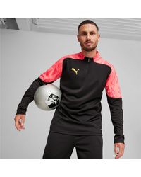 PUMA - Indfinal Forever Faster Quarter-zip Football Top Shirt - Lyst