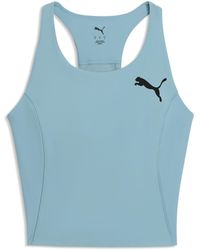 PUMA - Lightspeed Crop Top Running Tank Top - Lyst