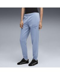 PUMA - Essentials Script Jogginghose Damen, Kleidung - Lyst