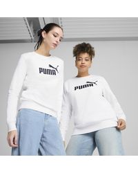 PUMA - Essentials Logo Crew Neck Sweatshirt - Lyst