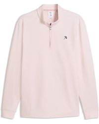 PUMA - X Arnold Palmer Cloudspun Quarter-Zip Golf Jacket - Lyst