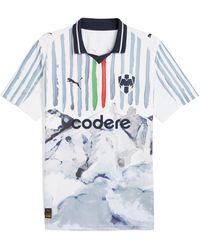PUMA - Kidsuper X Cf Monterrey Shirt Voor Blauw/Wit, Maat - Lyst