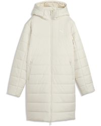 PUMA - Essentials Hooded Padded Parka - Lyst