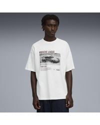 PUMA - X Porsche Legacy 2 T-Shirt Met Print Voor Maat - Lyst
