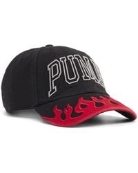 PUMA - Flame Baseball-Cap, Accessoires - Lyst