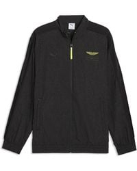 PUMA - X Aston Martin Aramco F1 Team T7 Track Jacket - Lyst