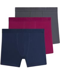 PUMA - 3 Pack Ultra Soft Boxer - Lyst