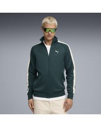 PUMA - Chaqueta De Chándal T7 Always On Para Hombre, Ropa, Verde Terrain/Alpine Snow - Lyst