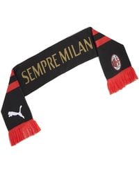 PUMA - Ac Milan Ftblessentials Scarf - Lyst